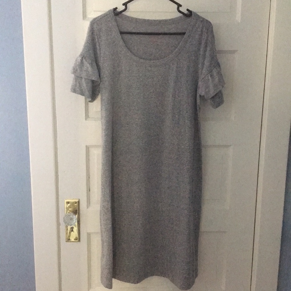 SZ S Gray Isabel maternity dress